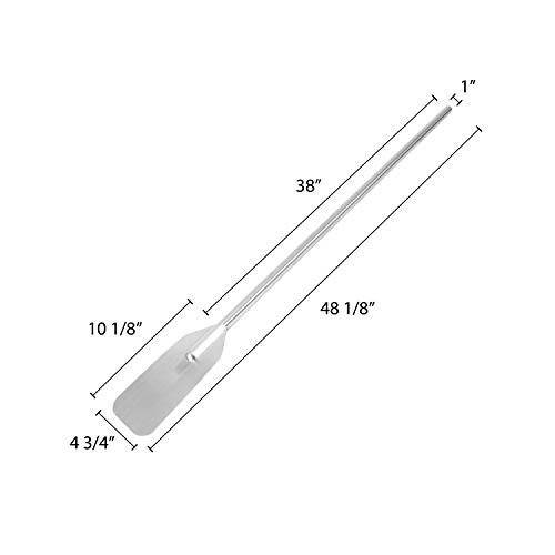 Excellant Thunder Group SLMP048 Mixing Paddle 48" L Stainless Steel - Thumbnail 2