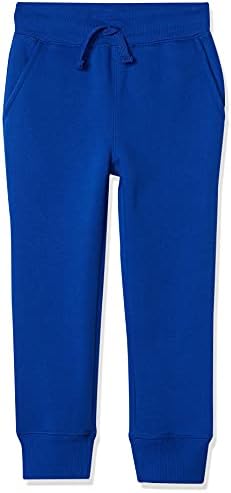 Amazon Essentials Boys' Fleece Jogger Sweatpants, Navy, 12