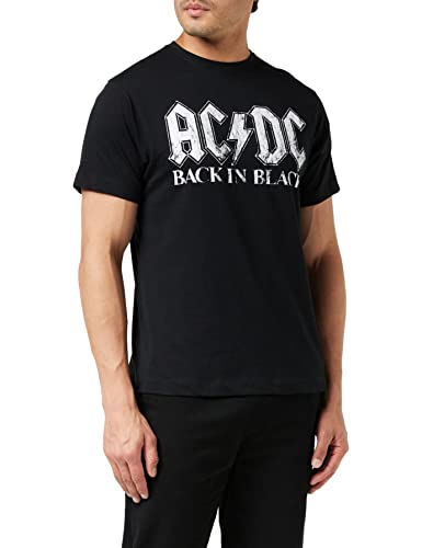 AC/DC Dos Noir T-Chemise, Homme