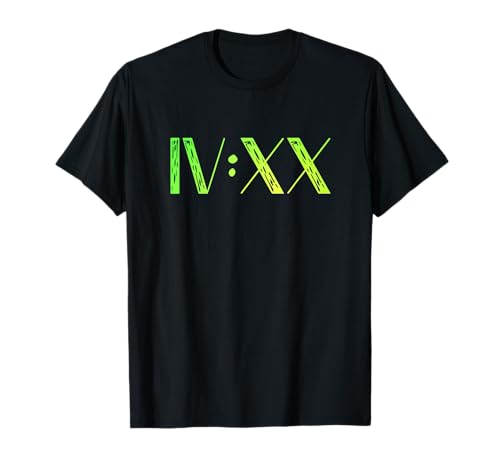420 Weed Designs Co. 420 Roman Numerals Marijuana Cannabis 20th April Unisex Classic Fit Black T-Shirt