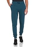 Under Armour Rival Fleece Joggers, jogging Homme, Dark Cyan / Onyx White , S