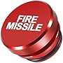 Cigarette Lighter Plug Cover for Car, Dustproof Waterproof Cigarette Lighter Plug, Universal for Most Vehicles, Cars, Boat, RV with 12 Volt Power Source (Red1)