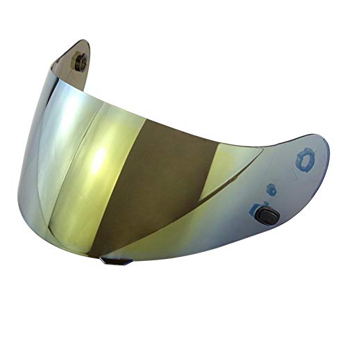 iBellete -Viseras para cascos de moto Lente para Casco de Motocicleta para Se utiliza para proteger los rayos ultravioleta y los ojos de la luz solar HJC CL-16/17CS-15/R1/R2/15 FG-15 TR-1-Colorido