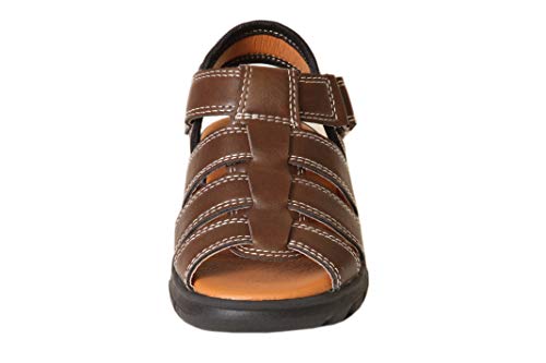 BALL BAND Toddler/Little Kids Ryder Fisherman Sandals (8, Brown, numeric_8)2