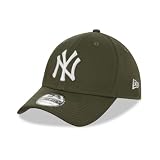 New Era Gorra 9Forty Yankees StrapbackEra Mujer/Hombre - de Baseball MLB Cap Hebilla Metal, con Visera Verano/Invierno Primavera Verano Otoño Invierno - Talla única Gris Claro