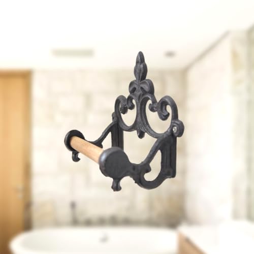 Estante de Papel Retro para Baño de Invitados y Condominios 4