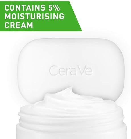 (5 Pack) CeraVe Hydrating Cleanser Bar, for Dry to Normal Skin, 4.5 Oz each