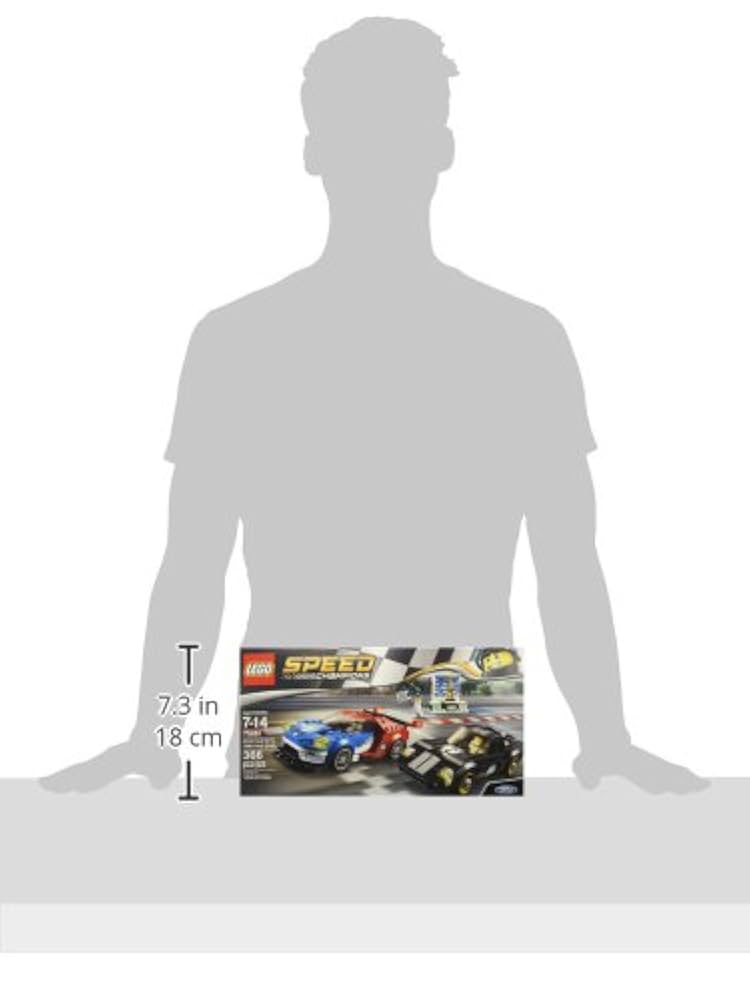 Amazon.co.jp: LEGO 75881 2016年 フォードGT & 1966年 フォード