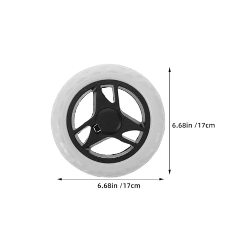 4 Roues pour chariot de supermarché plastique multiusage faciles à porter