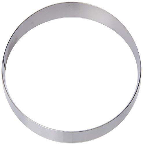 Matfer Bourgeat 371410 Mousse Ring, Silver #TOP1