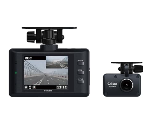 Amazon | 【セルスター】ドライブレコーダー CS-E200 前後2カメラ 200