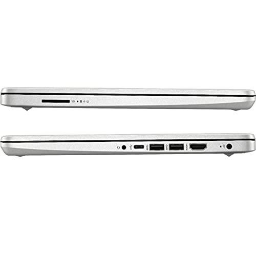 Image of HP 14 14 inch Touchscreen Laptop, Intel Core i3 1115G4 up to 3.2GHz (Beat i5-10210U), 8GB DDR4 RAM, 256GB PCIe SSD, 802.11AC WiFi, Bluetooth, Fingerprint Reader, Silver, Windows 10 S, 64GB Flash Stylus