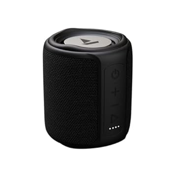 Caixa de Som Bluetooth Portátil 10W Stone 350 - boAt - PRETO