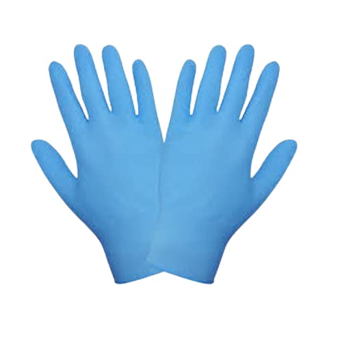 SHIELD PLUS NITRILE BLUE LARGE GLOVES (100PCS) (DISPOSABLE & POWDER FREE) (BY WEIGHT) (B0B5HDD3SC) Amazon Price History, Amazon Price Tracker