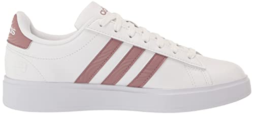 Adidas Women's Grand Court 2.0 Sneaker, White/Wonder Oxide/White, 8 #TOP5