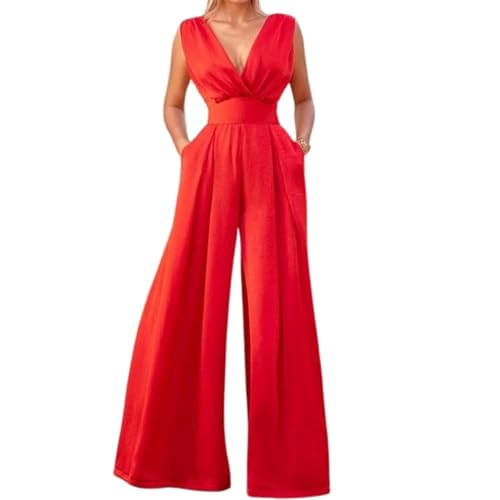 Mono moderno de talla grande de pierna recta alta y corte estrecho elegante casual