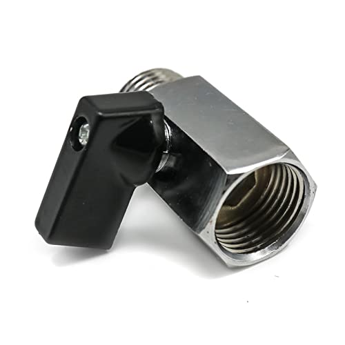Robinet à tournant sphérique en laiton 3/8 vanne d'arrêt bsp