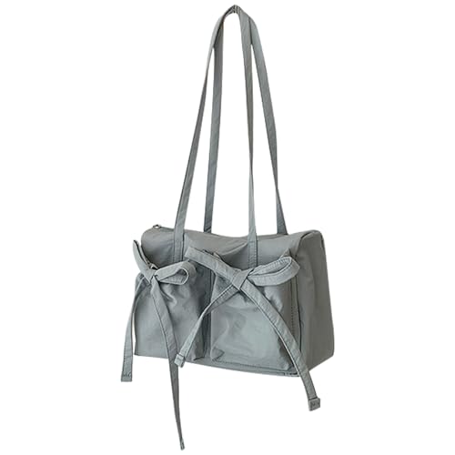 Sac épaule en nylon avec nœuds sous les bras pour accompagner vos sorties et voyages quotidiens