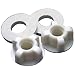 LASCO 14-1061 3/8" Toilet Seat Hinge Nut & Washer, Carded