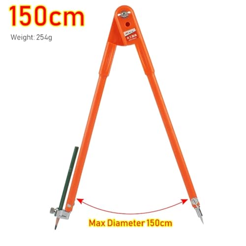 Compas à crayons de grand diamètre AVIMYA pour tracer sans dévier - 3