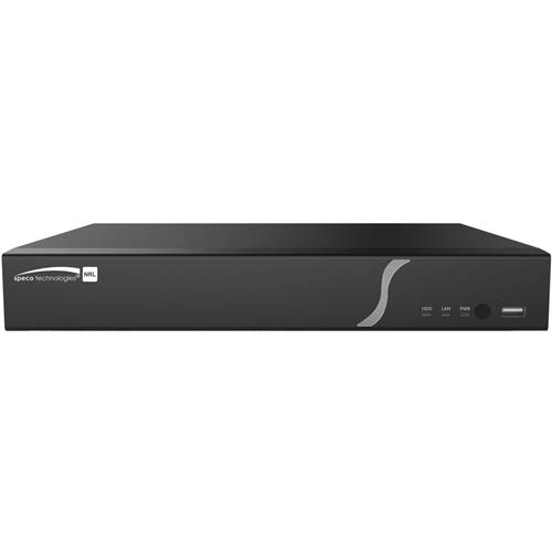 Speco TechnologiesN8NRL4TB NRL Series 8-Channel 8MP NVR with 4TB HDD preinstalled
