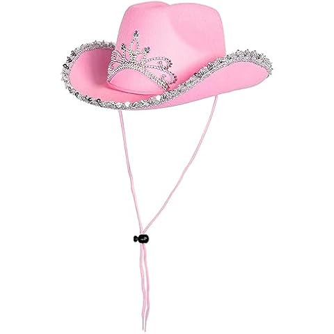 Boland Pink Glimmer Cowgirl Hat for Girls Cover