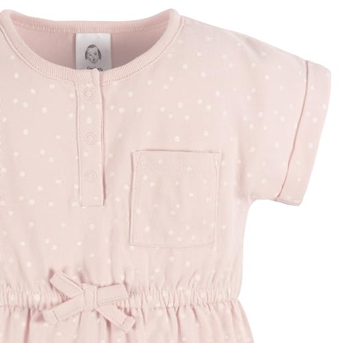 Gerber baby-girls Sleeveless and Short Sleeve Romper Set4