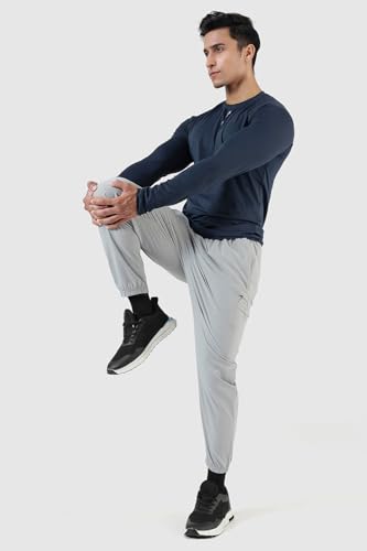 Image of FUAARK Men's Full Sleeves Gym Slim Fit T-Shirt