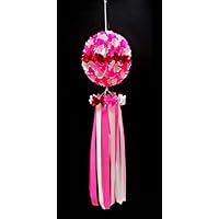 Amazon.co.jp: 市松柄くす玉・吹流し 全長：約135cm【七夕飾り・装飾