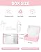 6x4x2 Inch Pink Shipping Boxes, 50 Pack Small Cardboard Box, Mailer Packaging Boxes for Shipping & Storage