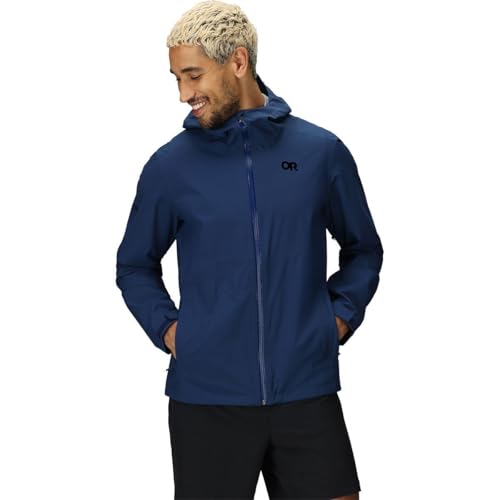 Image of Outdoor Research Men's Stratoburst Stretch Rain Jacket