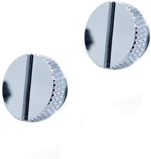 LTronics Water Cooling Stop End, Plug Cap G1/4'', Silver - Pack of 2