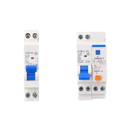 Disjoncteur NXB-40 NXBLE-40 DPNL 1P N 20A MCB DZ267 DZ267LE interrupteur électrique tableau