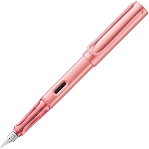 Lamy AL-star flamingo Füller mit polierter Stahlfeder in Strichbreite M