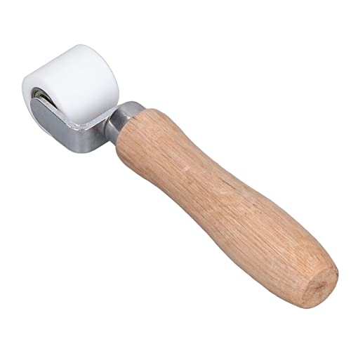 Rullo manuale in silicone Rullo di pressione resistente al calore da 28 mm Rullo di pressione portatile con cuscinetto a doppia direzione per saldatura a caldo
