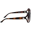 Salvatore Ferragamo Sunglasses Oval Full Rim, Havana Frame and Brown Gradient Lens SF770SA214