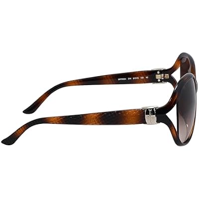 Salvatore Ferragamo Sunglasses Oval Full Rim, Havana Frame and Brown Gradient Lens SF770SA214