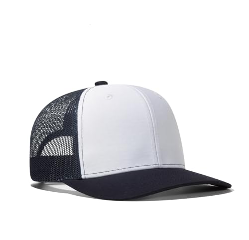 Image of Quanhaigou Trucker Hat - Mesh Snap Back - Unisex Adjustable Baseball Cap - Outdoor Hats for Men Women