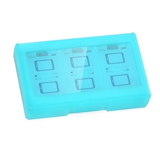 FUANA Caja de almacenamiento de tarjetas de juego para Nintendo Switch 2, paquete de 24 organizadores portátiles de plástico ABS para colección de juegos, compacto, cable de auriculares de 17 x 10 x | Ya disponible en tu tienda friki favorita! En mundofriki.es! FUANA Caja de almacenamiento de tarjetas de juego para Nintendo Switch 2, paquete de 24 organizadores portátiles de plástico ABS para colección de juegos, compacto, cable de auriculares de 17 x 10 x | Ya disponible en tu tienda friki favorita! En mundofriki.es!