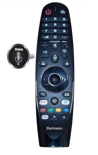 Lg Magic Smart Android webos 4k led tv Remote Universal Works with All Model MR650/ MR19 BA /MR20GA/21GA/22GA /23GA/24GA (with Voice and Pointer...