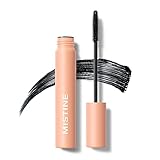 MISTINE Waterproof Mascara,Black Mascara,24-Hour Curling,Lifting,Lengthening Mascara,No Clump,Smudge