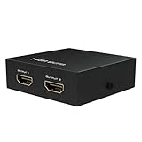 Productivité et divertissement améliorés : Conçu pour le multitâche, ce répartiteur vidéo 1 entrée 2 sorties facilite les configurations multi-écrans flexibles adaptées aux projets professionnels et aux loisirs. Il garantit des performances fluides et une qualité d'image constante pour répondre aux divers besoins des utilisateurs.