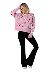 Tossed Candy Cane-pink