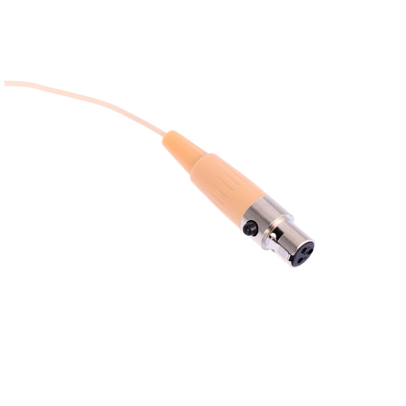 BESTonZON 3piezas Auriculares Micrófono De Condensador Micrófono De Diadema Amplificador De Voz para Enseñanza y Presentaciones Diseño Ligero y Portátil Color Beige