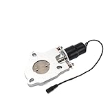 Condición: 100% a estrenar Válvula de vacío 2\"Carreras de válvulas de Recorte de Escape eléctrico Válvulas Contorl Motor Kit Compatible con 01-04 Tk-btcut20