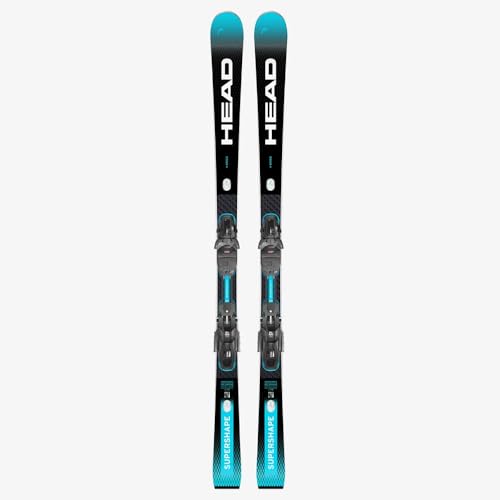 HEAD SUPERSHAPE E-Speed SW Ski Set 2025 inkl. PRD 12 GW Brake 85 Matte Black, 177