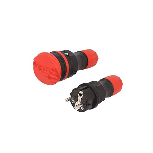 Socle prise mâle PLASTROL W-98004 pour connecteur AC fiable