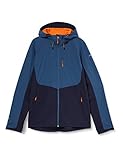 ICEPEAK Herren Barnes Softshell Jacke, dunkel blau, 50