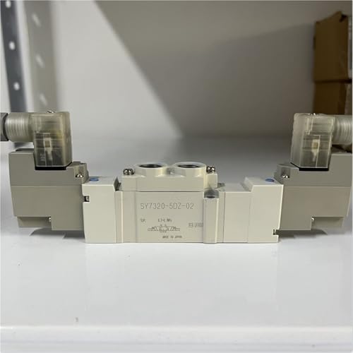 Válvula solenoide SY5120-5LZD-01 SY5000 de 5 vías para control de cilindros 3