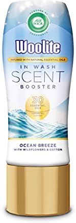 Airwick in Wash Scent Booster, Perfume for Clothes, Ocean Breeze with Wildflowers and Cotton Fragrance 300ml, Multipack of 5